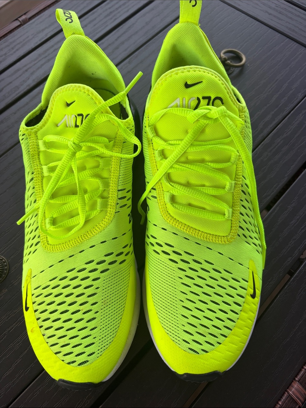 Nike Men’s Air 270 Athletic Shoes - Neon/Volt